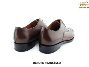 [Outlet size 42] Giày da nam đế da bò cao cấp Oxford FRANCESCO 008