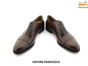 [Outlet size 42] Giày da nam đế da bò cao cấp Oxford FRANCESCO 007