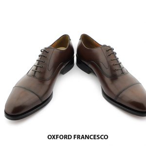 [Outlet size 42] Giày da nam đế da bò cao cấp Oxford FRANCESCO 007