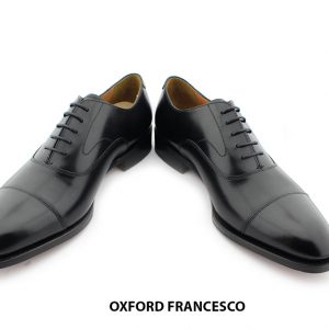 [Outlet size 42] Giày da nam đế da bò cao cấp Oxford FRANCESCO 004