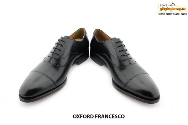 [Outlet size 42] Giày da nam đế da bò cao cấp Oxford FRANCESCO 004