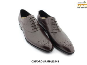[Outlet size 41] Giày da nam thiết kế hiện đại Oxford SAMPLE 002