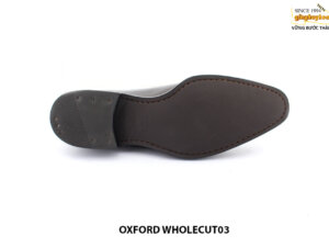 [Outlet size 43] Giày da nam da trơn Wholecut03 Oxford 005