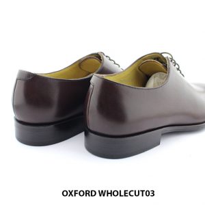 [Outlet size 43] Giày da nam da trơn Wholecut03 Oxford 004