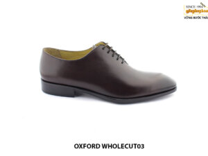 [Outlet size 43] Giày da nam da trơn Wholecut03 Oxford 001