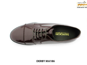 [Outlet size 41] Giày da nam bóng loáng Derby MA186 002