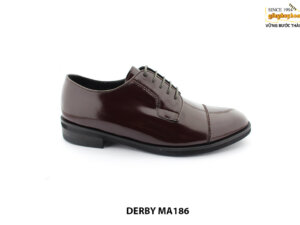 [Outlet size 41] Giày da nam bóng loáng Derby MA186 001