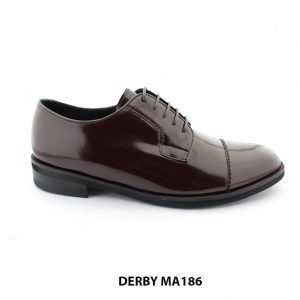 [Outlet size 41] Giày da nam bóng loáng Derby MA186 001