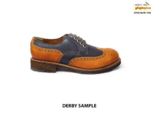 [Outlet Size 42] Giày Derby nam phối 2 màu Derby 001