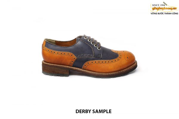 [Outlet Size 42] Giày Derby nam phối 2 màu Derby 001