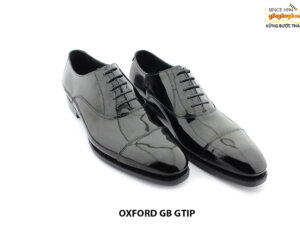 [Outlet size 42] Giày Oxford nam cao cấp da bóng GB GTIP 003