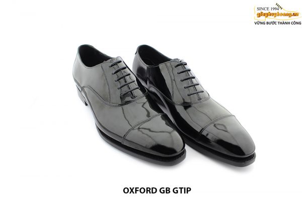 [Outlet size 42] Giày Oxford nam cao cấp da bóng GB GTIP 003