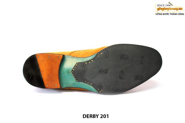 [Outlet Size 41] Giày Derby nam da lộn trẻ trung 201 006