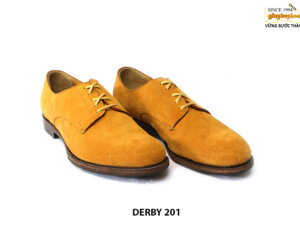 [Outlet Size 41] Giày Derby nam da lộn trẻ trung 201 003