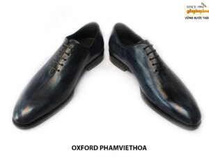 [Outlet size 42] Giày da nam đánh Patina Oxford Phamviethoa 003