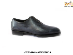 [Outlet size 42] Giày da nam đánh Patina Oxford Phamviethoa 001