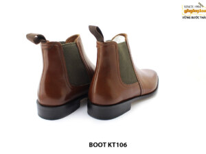 [Outlet size 41] Giày da nam cổ cao thanh lịch Chelsea Boot KT106 008