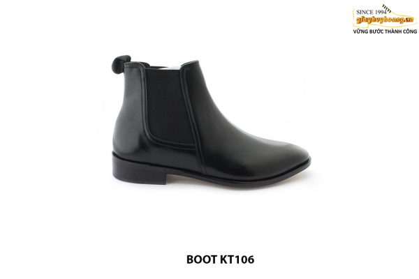 [Outlet size 41] Giày da nam cổ cao thanh lịch Chelsea Boot KT106 001