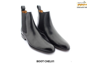 [Outlet] Giày da nam cổ cao đế khâu Chelsea Boot CHEL01 002