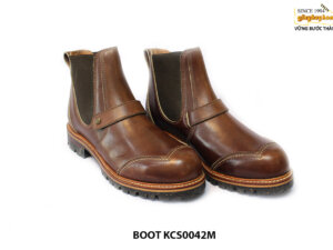 [Outlet size 41] Giày da nam cổ cao Boot KCS0042M 002