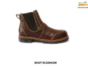 [Outlet size 41] Giày da nam cổ cao Boot KCS0042M 001