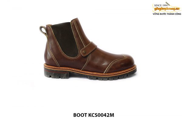 [Outlet size 41] Giày da nam cổ cao Boot KCS0042M 001