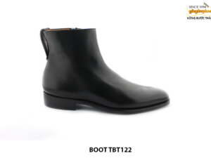 [Outlet size 46] Giày da nam cổ cao dây kéo Zip Boot TBT122 0001