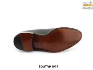 [Outlet size 39] Giày da nam cổ cao hàng hiệu Chelsea Boot VH1914 005