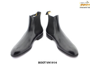 [Outlet size 39] Giày da nam cổ cao hàng hiệu Chelsea Boot VH1914 003