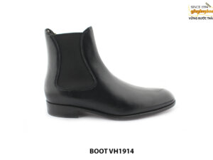 [Outlet size 39] Giày da nam cổ cao hàng hiệu Chelsea Boot VH1914 001