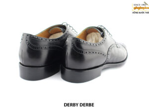 [Outlet Size 40] Giày da nam thủ công chính hãng Derby DERBE 005