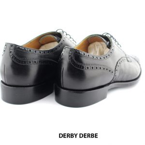 [Outlet Size 40] Giày da nam thủ công chính hãng Derby DERBE 005