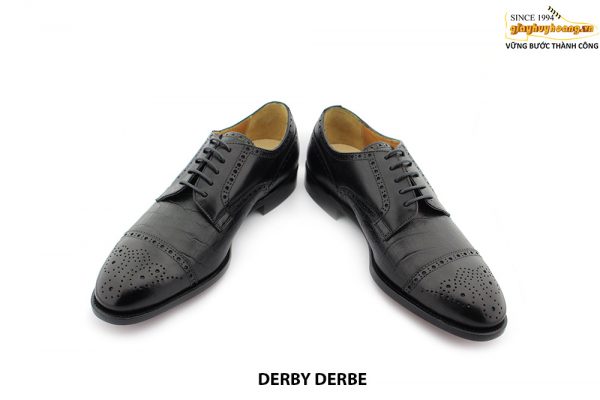 [Outlet Size 40] Giày da nam thủ công chính hãng Derby DERBE 004