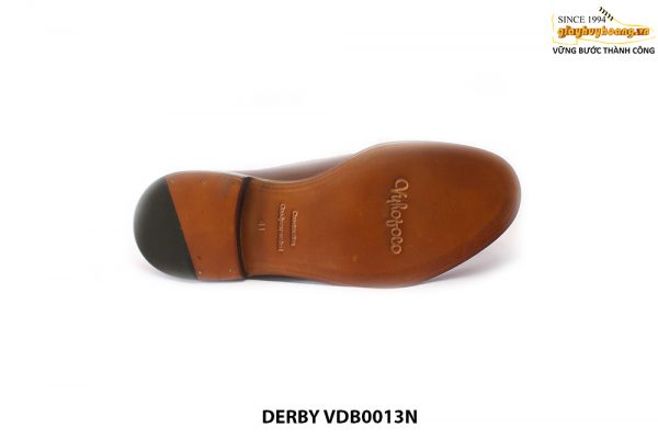 [Outlet Size 41] Giày da nam Wingtips Derby VDB0013M 008