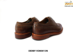 [Outlet Size 41] Giày da nam Wingtips Derby VDB0013M 007