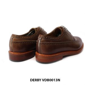 [Outlet Size 41] Giày da nam Wingtips Derby VDB0013M 007