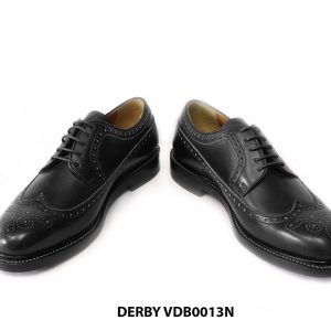 [Outlet Size 41] Giày da nam Wingtips Derby VDB0013M 003