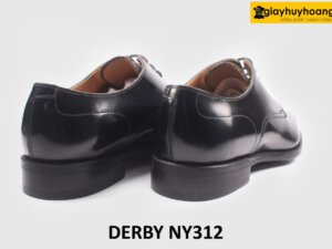 [Size 40] Giày da nam buộc dây đế cao su Derby NY312 005