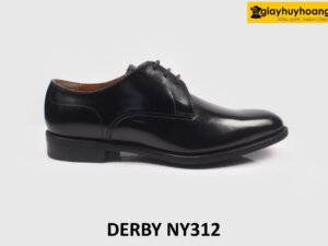 [Size 40] Giày da nam buộc dây đế cao su Derby NY312 001