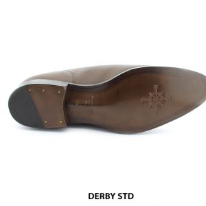 [Outlet Size 46] Giày da nam size to Saffiano Derby STD 006