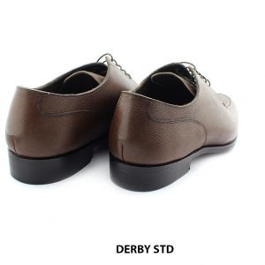[Outlet Size 46] Giày da nam size to Saffiano Derby STD 005