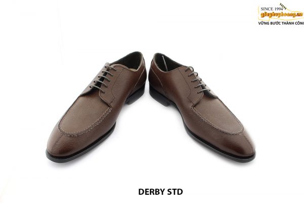 [Outlet Size 46] Giày da nam size to Saffiano Derby STD 004