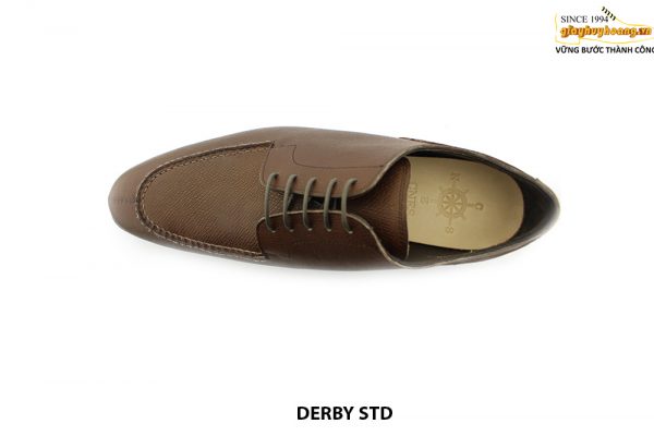 [Outlet Size 46] Giày da nam size to Saffiano Derby STD 002