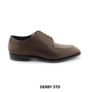 [Outlet Size 46] Giày da nam size to Saffiano Derby STD 001