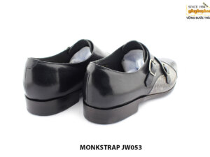 [Outlet size 46] Giày da nam 2 khoá size to Monkstrap JW043 005