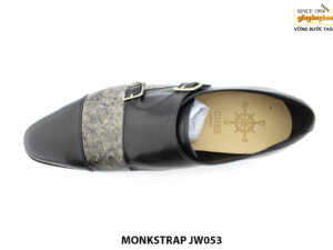 [Outlet size 46] Giày da nam 2 khoá size to Monkstrap JW043 002