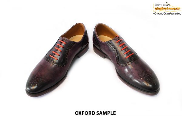[Outlet size 41] Giày da nam cao cấp Oxford Sample 004