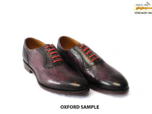 [Outlet size 41] Giày da nam cao cấp Oxford Sample 003