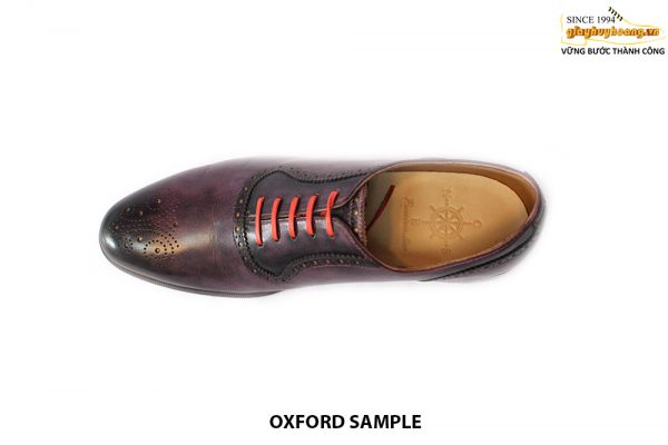 [Outlet size 41] Giày da nam cao cấp Oxford Sample 002