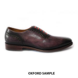[Outlet size 41] Giày da nam cao cấp Oxford Sample 001